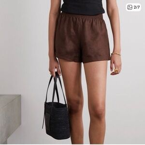 NWT Reformation Cafe Nashville Linen Shorts